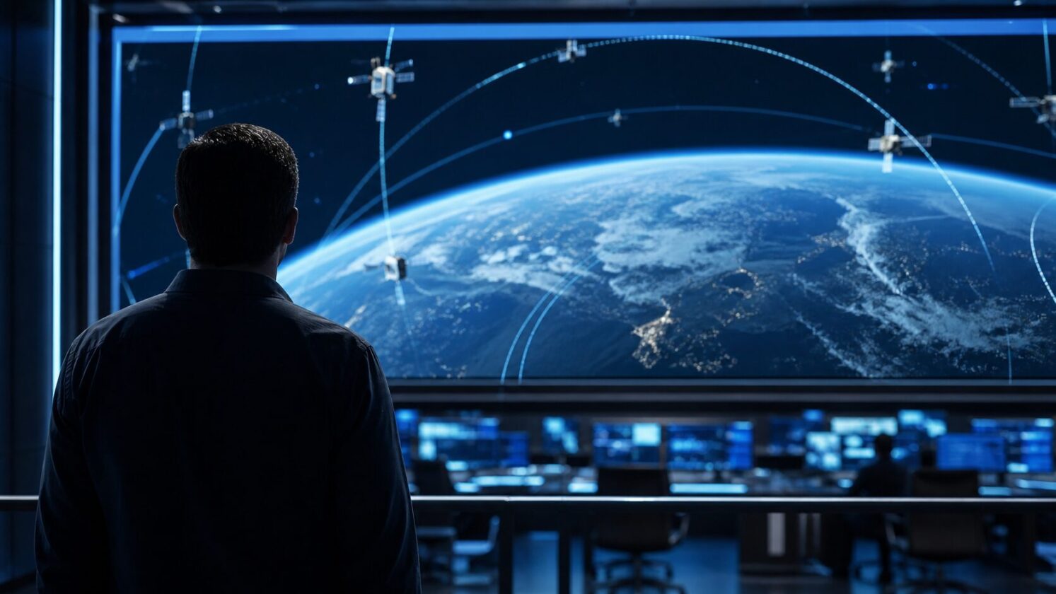 Imagem editorial para a matéria: Cientista propõe modelo para monitorar tratado contra armas nucleares no espaço