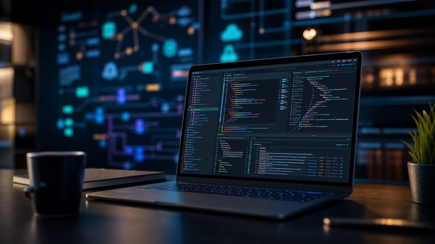 Imagem editorial para a matéria: Cursor lança Origin Code Hosting em beta para planos pagos