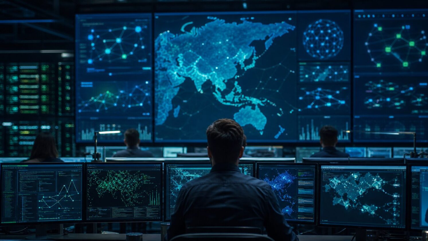Imagem editorial para a matéria: Dream Security relata ataque com agentes de IA contra órgãos públicos na Ásia