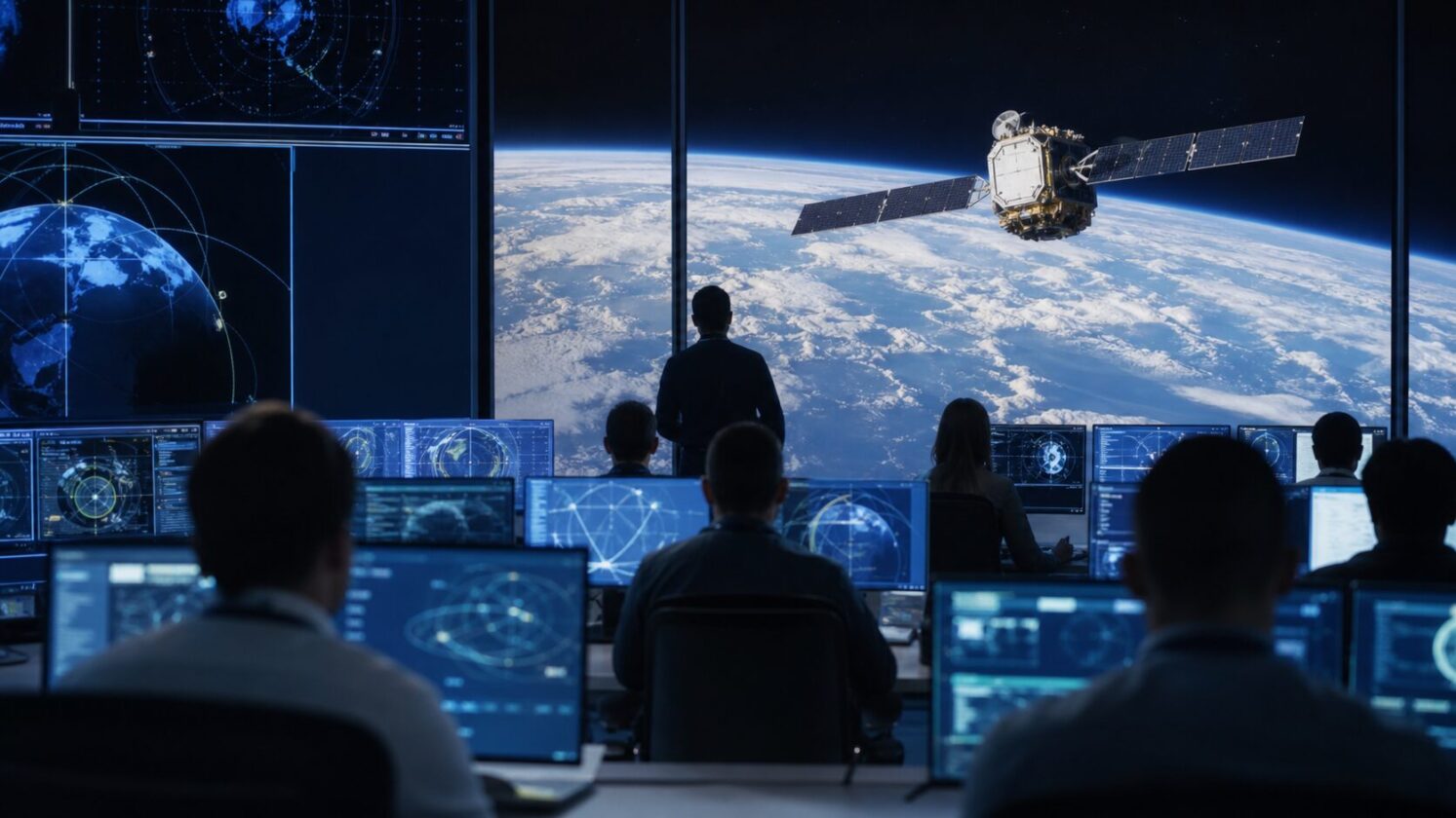 Imagem editorial para a matéria: Engenheiros tentam recuperar satélite enviado para apoiar a missão Swift, da NASA