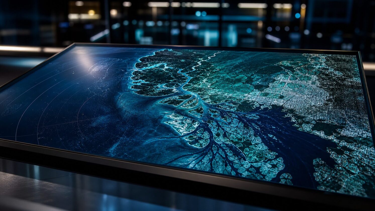Imagem editorial para a matéria: ESA divulga imagem de radar do Sentinel-1 com Nova Orleans e delta do Mississippi
