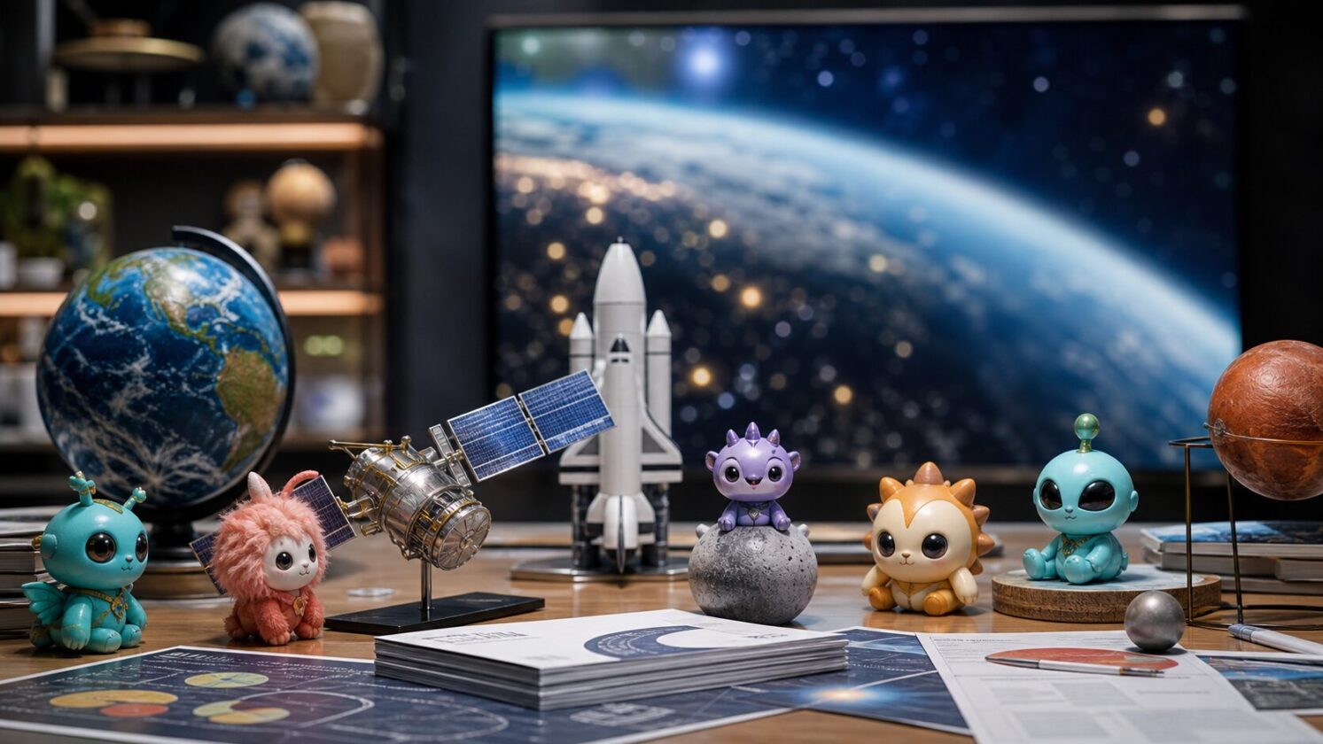 Imagem editorial para a matéria: ESA se une à Pokémon para celebrar a Semana Mundial do Espaço em 2026