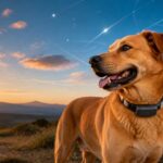 Imagem editorial para a matéria: Fi lança rastreador de pets com fallback via satélites Starlink quando não há LTE
