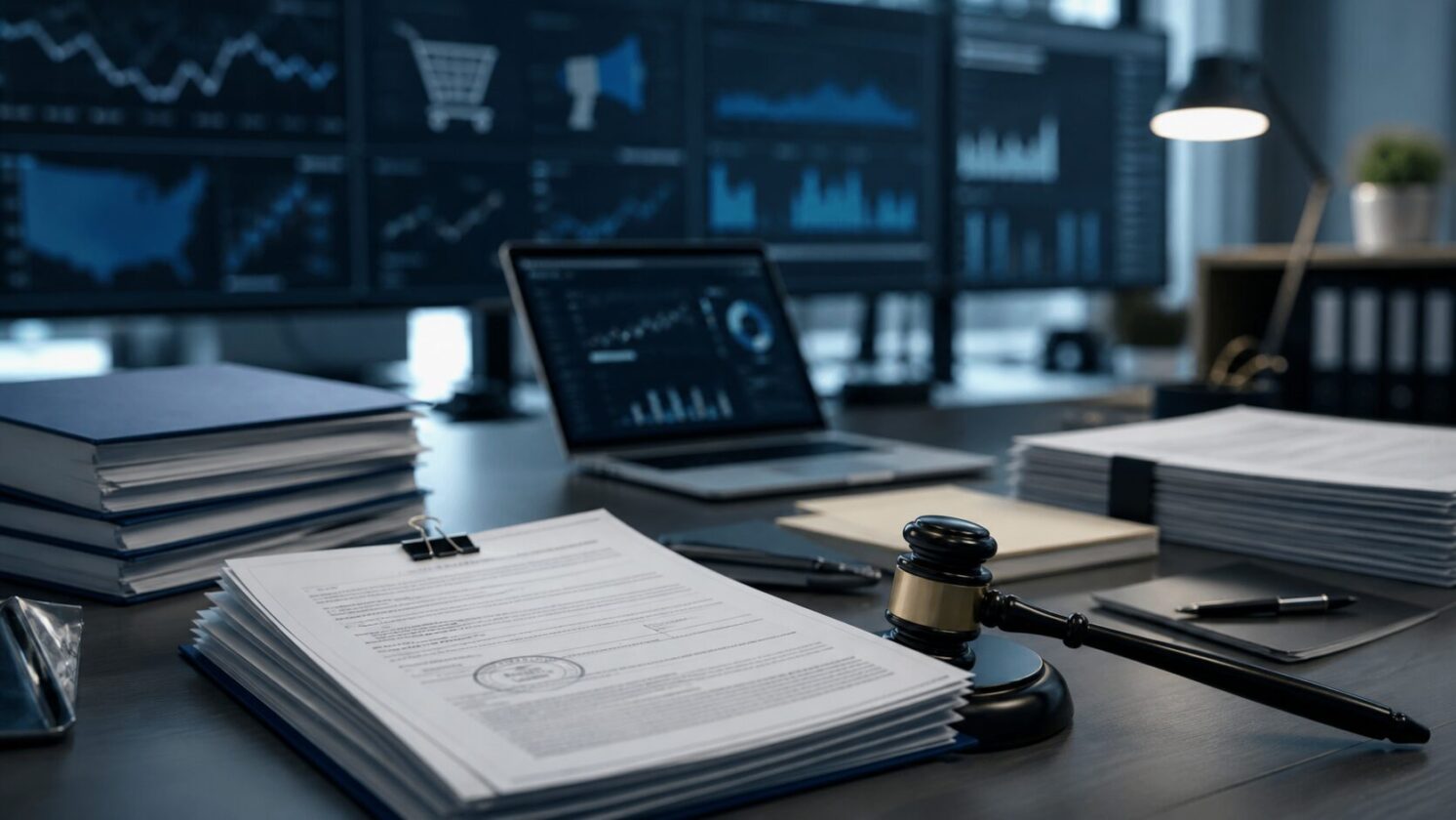 Imagem editorial para a matéria: FTC e 22 estados processam Amazon por suposta sobretaxa secreta em anúncios