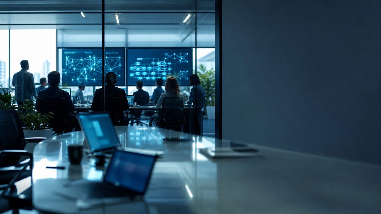 Imagem editorial para a matéria: Google DeepMind tem mudança de liderança e saídas de pesquisadores, segundo relatos internacionais