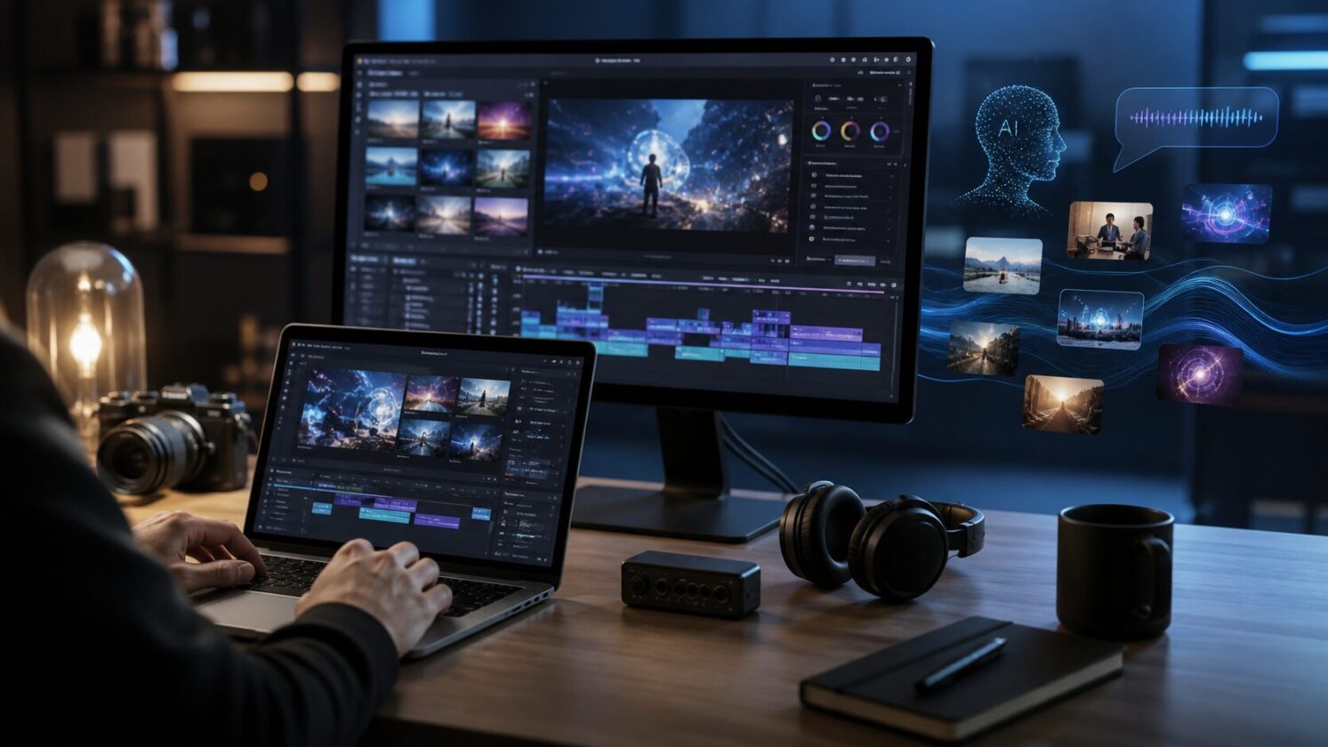 Imagem editorial para a matéria: Google mostra usos do Gemini Omni para criar e editar vídeos com IA