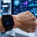 Imagem editorial para a matéria: Google Research apresenta ferramenta de IA para priorizar biomarcadores com dados de wearables