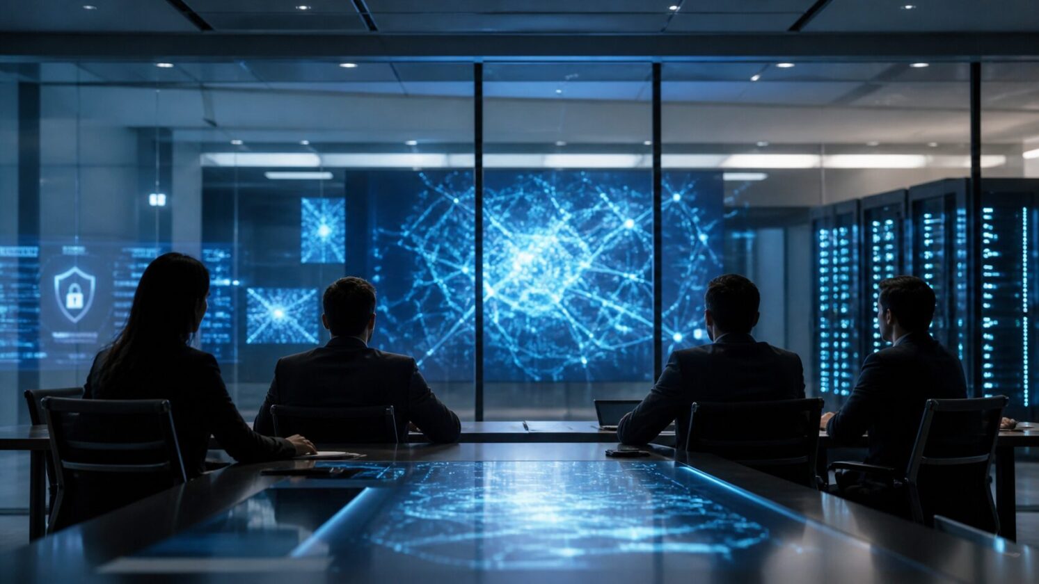 Imagem editorial para a matéria: IBM anuncia parceria com OpenAI para ampliar uso de IA generativa em empresas