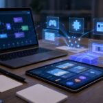 Imagem editorial para a matéria: Indícios apontam que Gemini Notebook pode criar jogos de aprendizagem com material de estudo