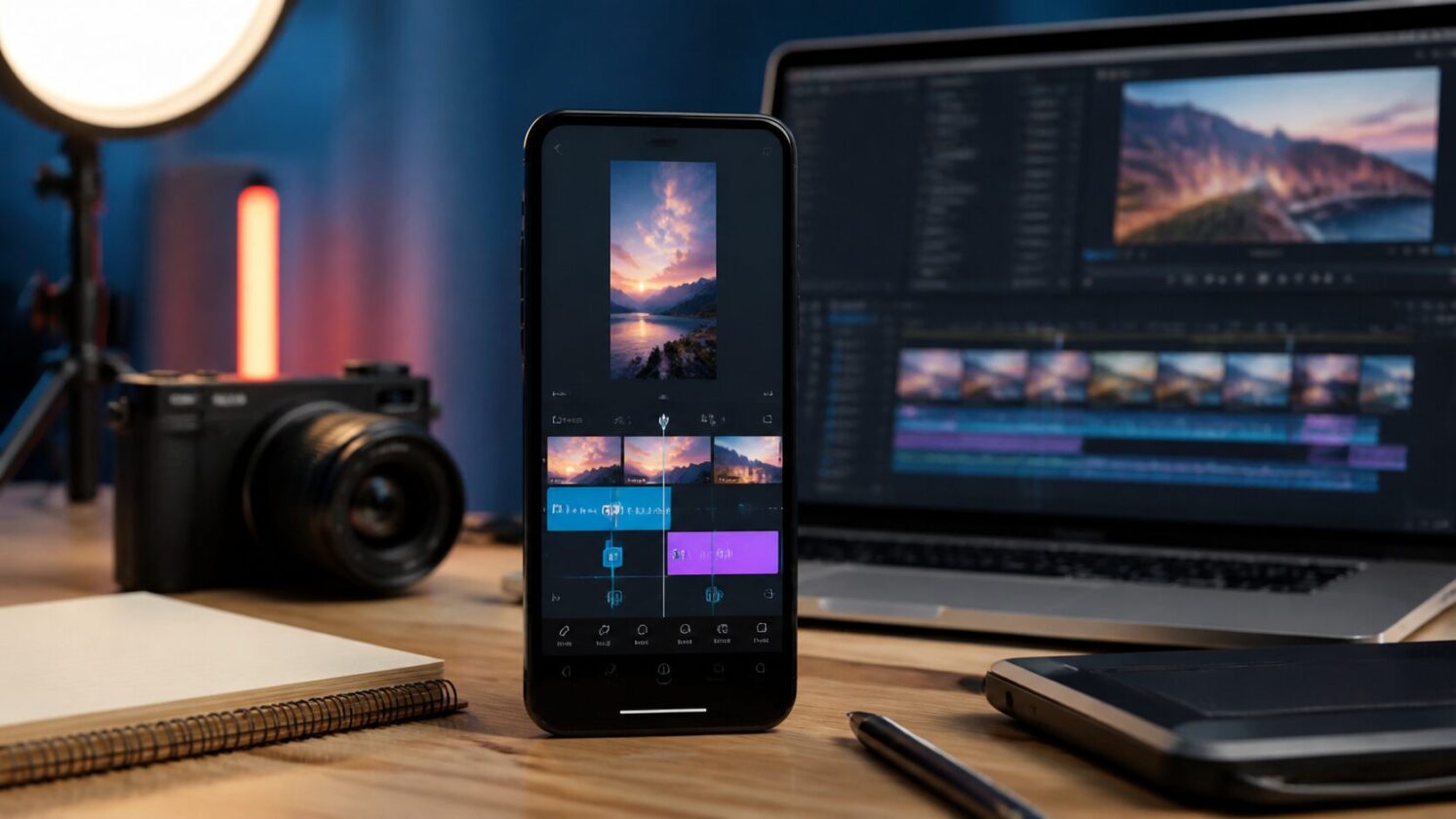 Imagem editorial para a matéria: Instagram adiciona First Draft para cortar clipes automaticamente em Reels