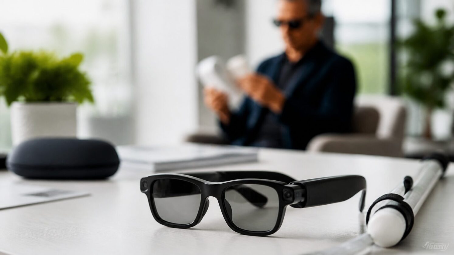 Imagem editorial para a matéria: Meta doará 15 mil óculos Ray-Ban Meta à Vision Ireland