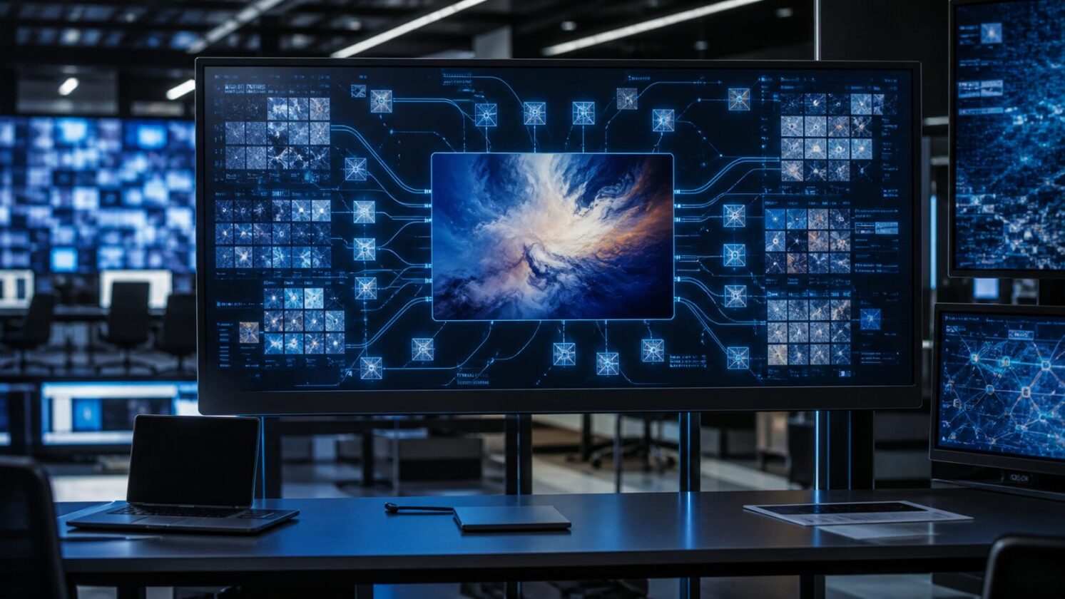 Imagem editorial para a matéria: MIT divulga estudo sobre rastreabilidade de imagens geradas por IA