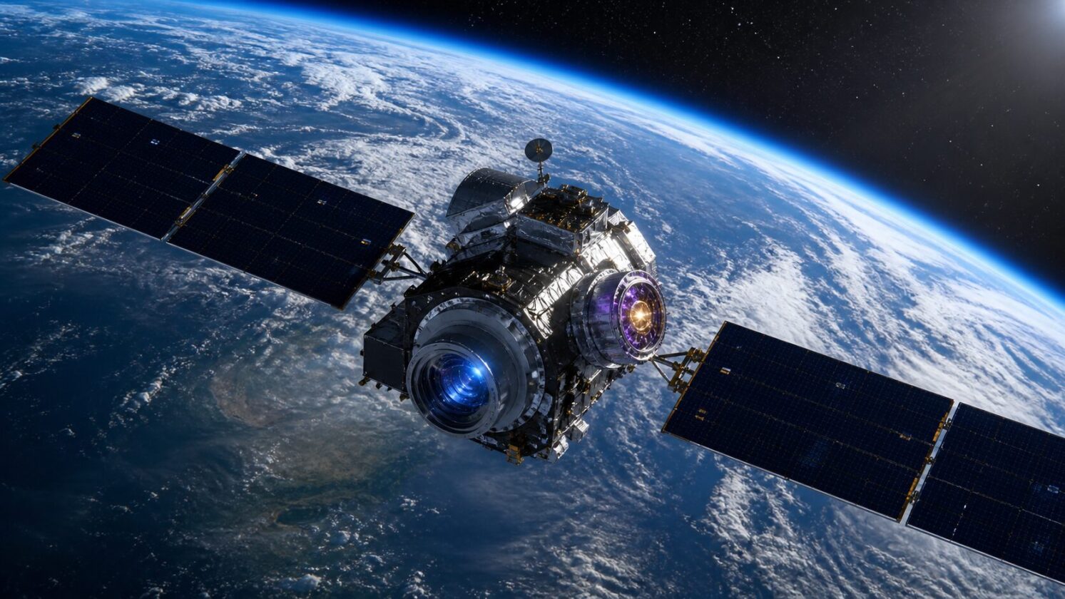 Imagem editorial para a matéria: Observatório Swift da NASA retoma observações científicas com dois instrumentos