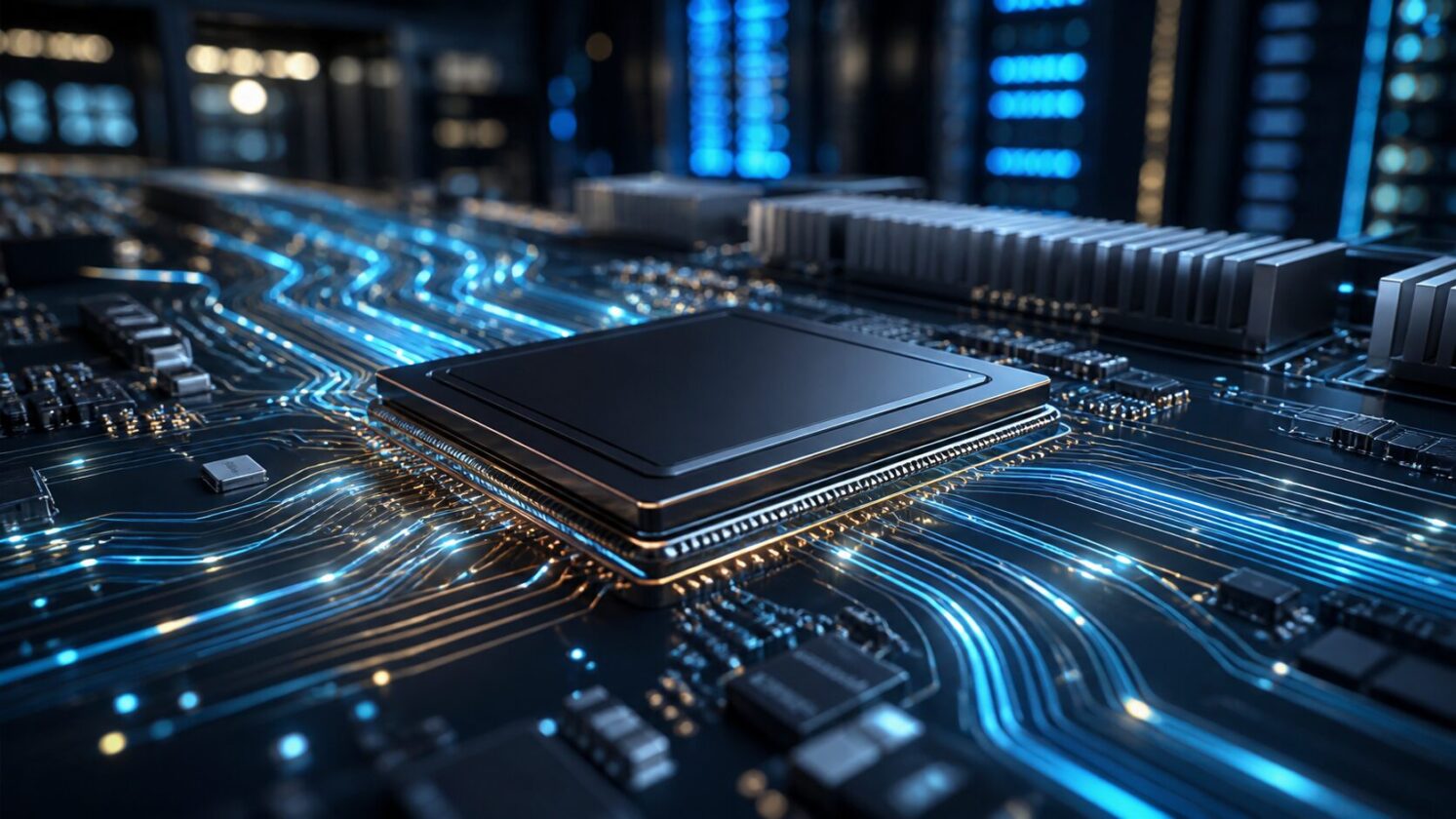 Imagem editorial para a matéria: OpenAI apresenta chip Jalapeño para inferência de IA