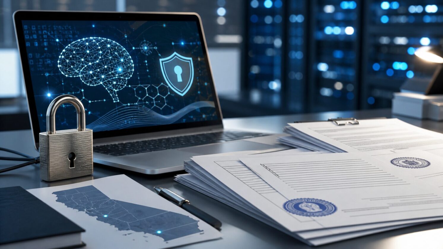 Imagem editorial para a matéria: OpenAI passa a defender reforço em lei de segurança de IA da Califórnia