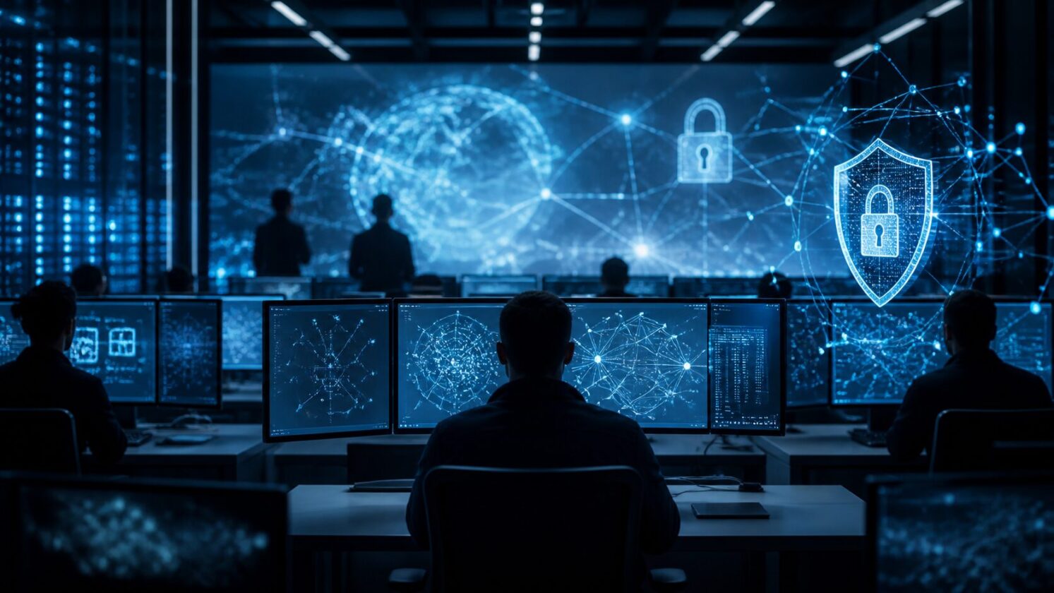 Imagem editorial para a matéria: OpenAI vê avanço de risco cibernético em avaliações preliminares do modelo Astra