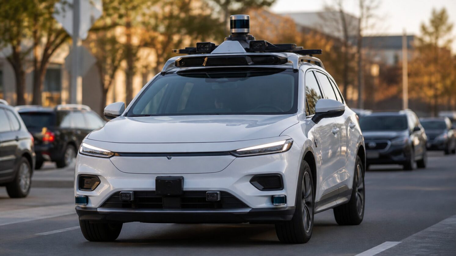 Imagem editorial para a matéria: Projeto sobre robotáxis em Nova Jersey pressiona aposta da Tesla em câmeras e IA