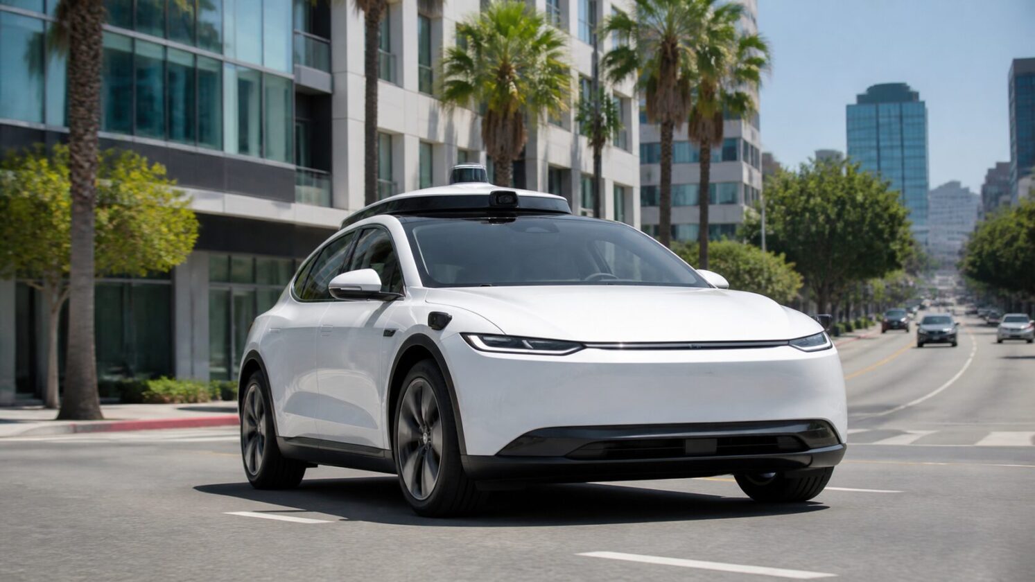 Imagem editorial para a matéria: recebe aval para ampliar robotáxis na Califórnia e chegar a Sacramento e San Diego