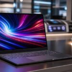 Imagem editorial para a matéria: Samsung Display apresenta OLED de 16 polegadas e 300 Hz para notebooks