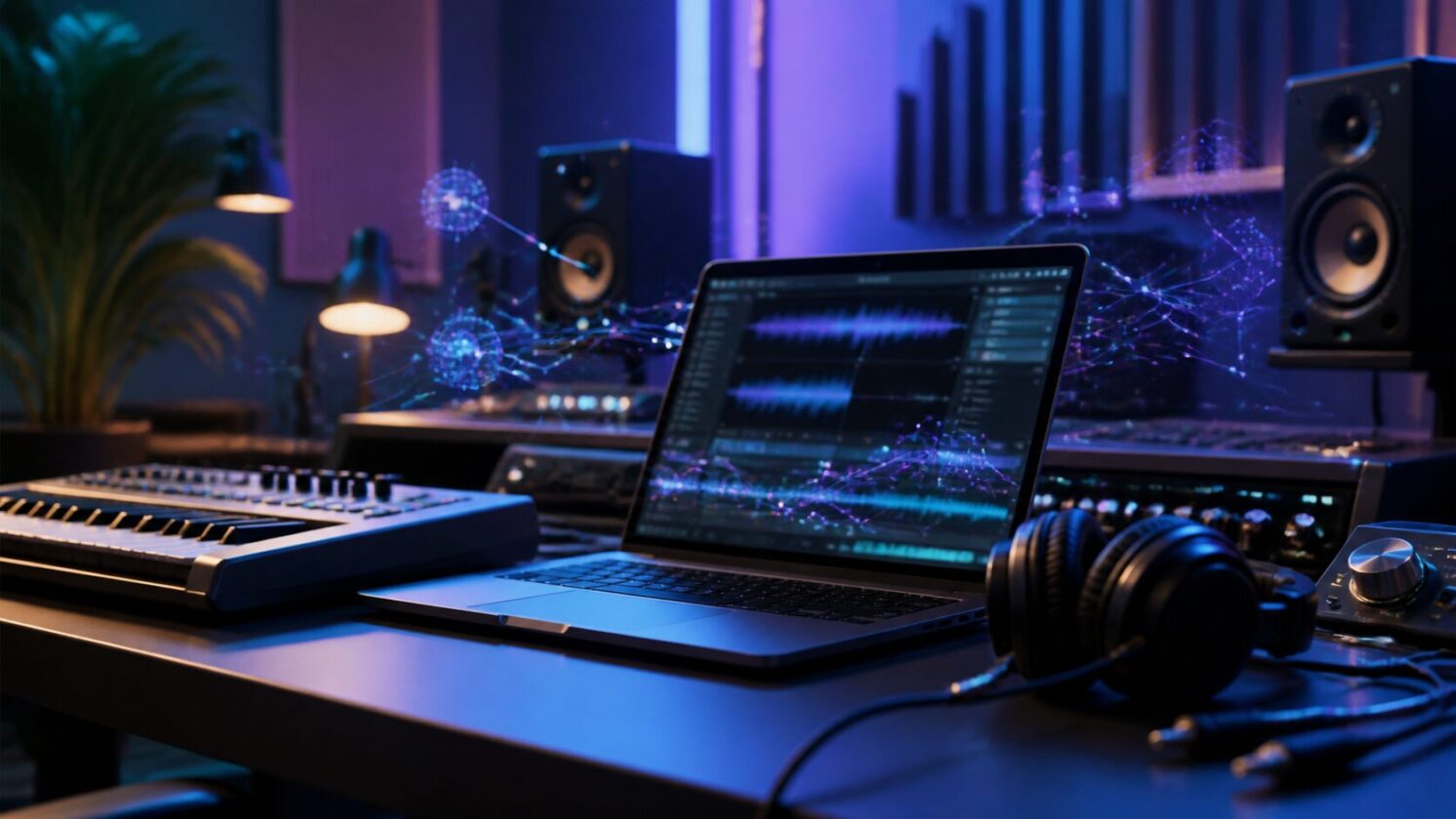 Imagem editorial para a matéria: Spotify amplia projeto de remixes e covers com IA com entrada da Merlin