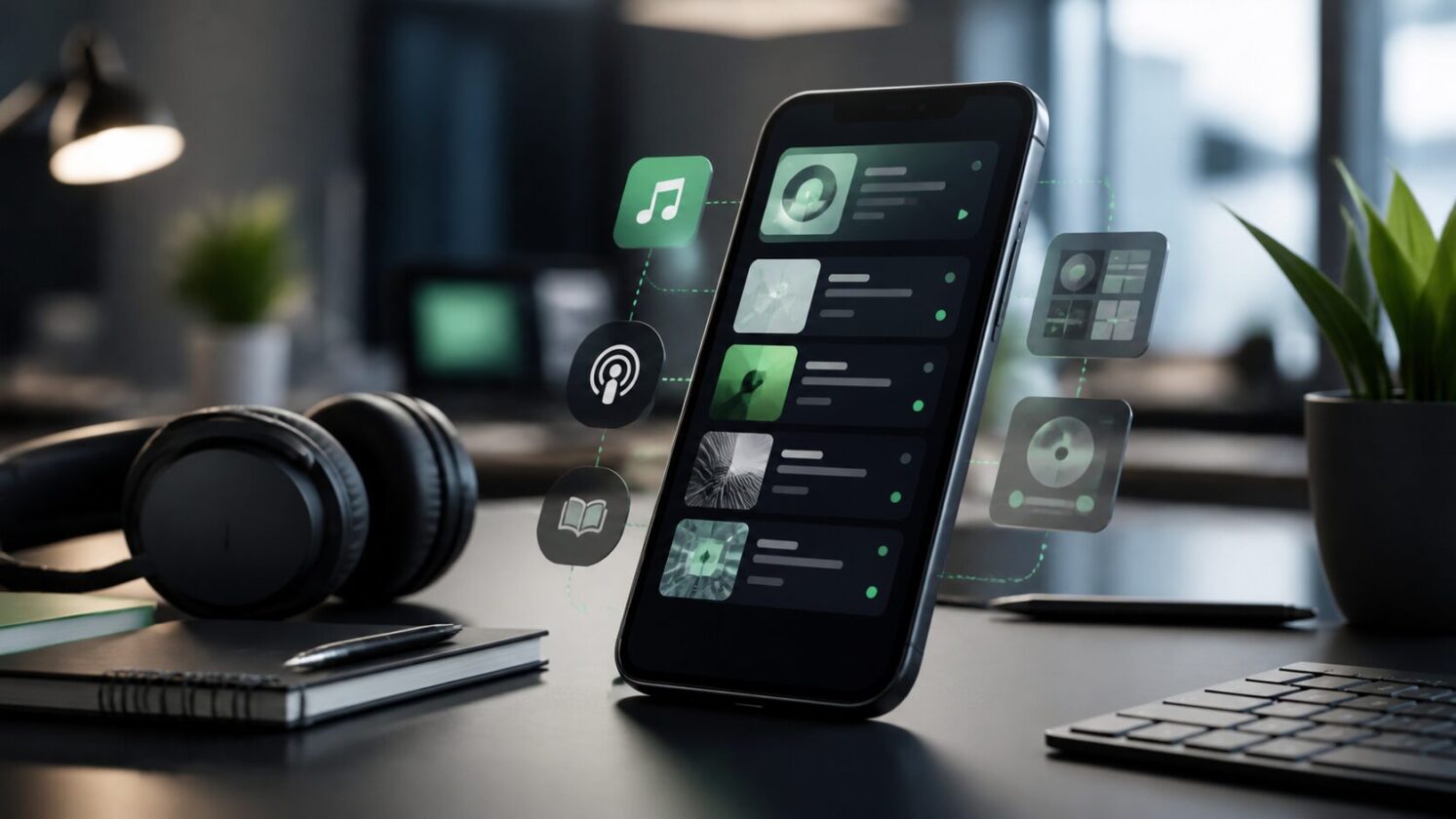 Imagem editorial para a matéria: Spotify lança Playlist Notes para explicar escolhas em playlists