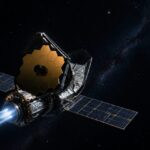 Imagem editorial para a matéria: Telescópio Roman, da NASA, faz primeira correção de rota rumo ao ponto L2