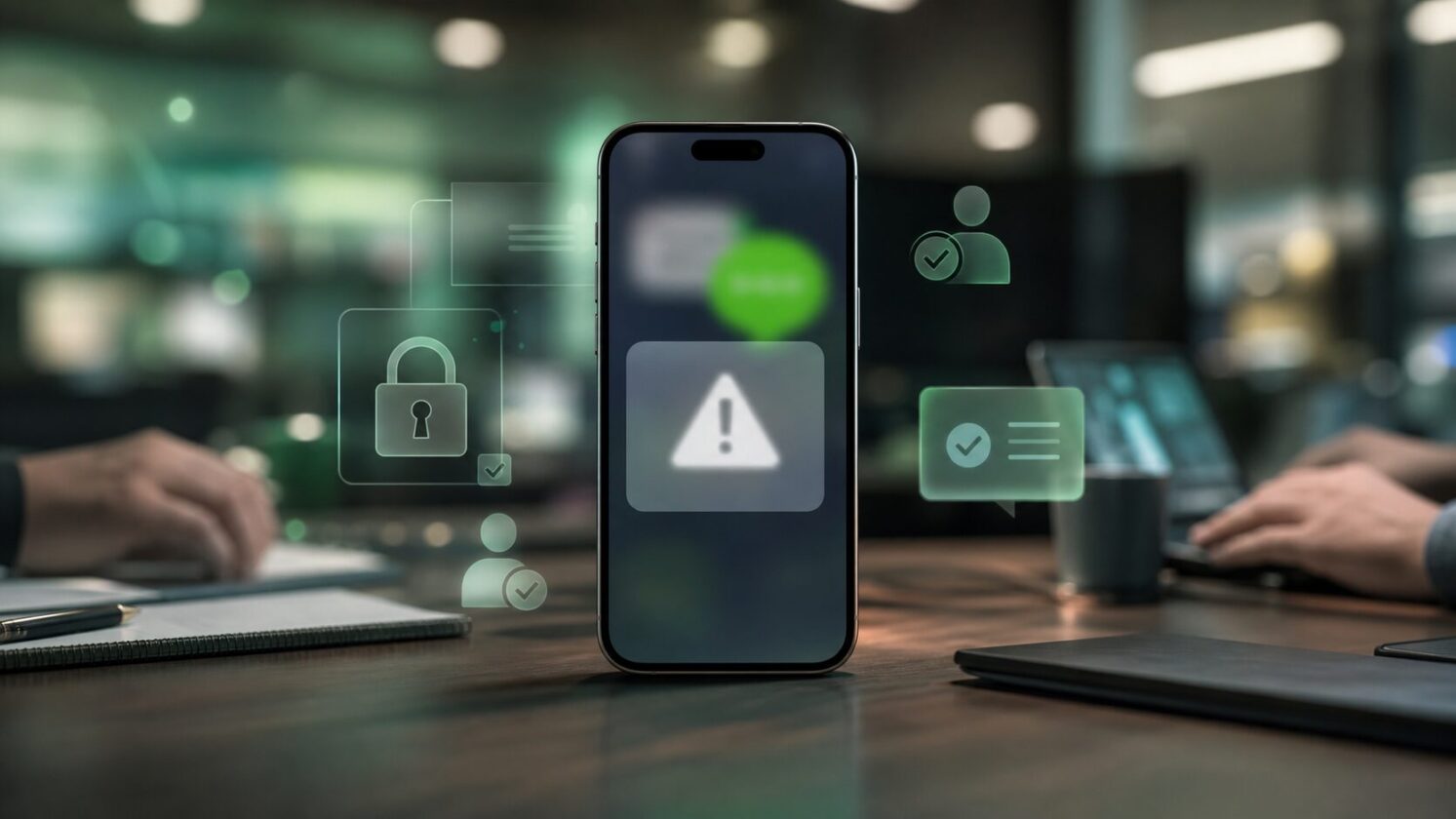 Imagem editorial para a matéria: WhatsApp corrige falha que colocou contas legítimas em análise e bloqueou usuários