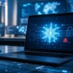 Imagem editorial para a matéria: Wiz relata falha criada por IA em repositório público da Snowflake
