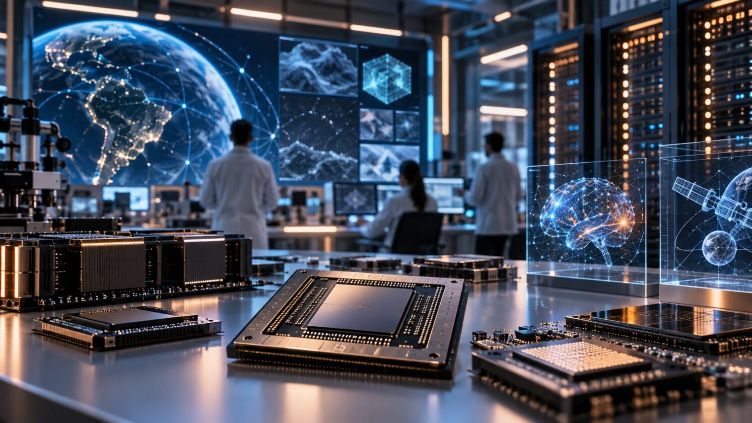 Imagem editorial para a matéria: AMD anuncia entrada da World Labs em sua estrutura