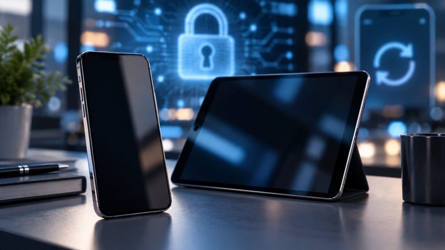 Imagem editorial para a matéria: Apple publica conteúdo de segurança do iOS 27 e do iPadOS 27
