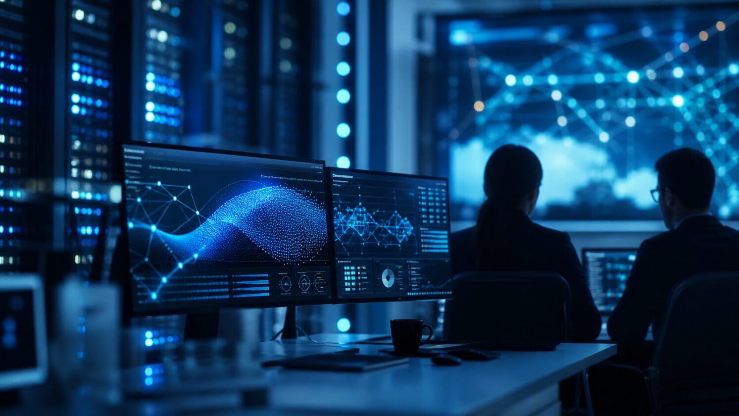 Imagem editorial para a matéria: Booz Allen avalia capacidade ofensiva de IA em ciberataques