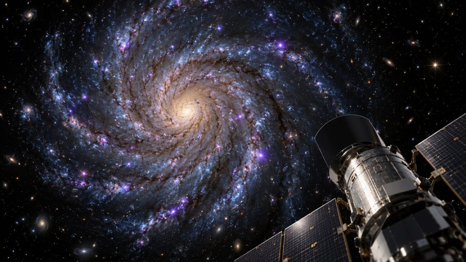 Imagem editorial para a matéria: Chandra detecta objetos incomuns na Galáxia do Catavento, diz NASA