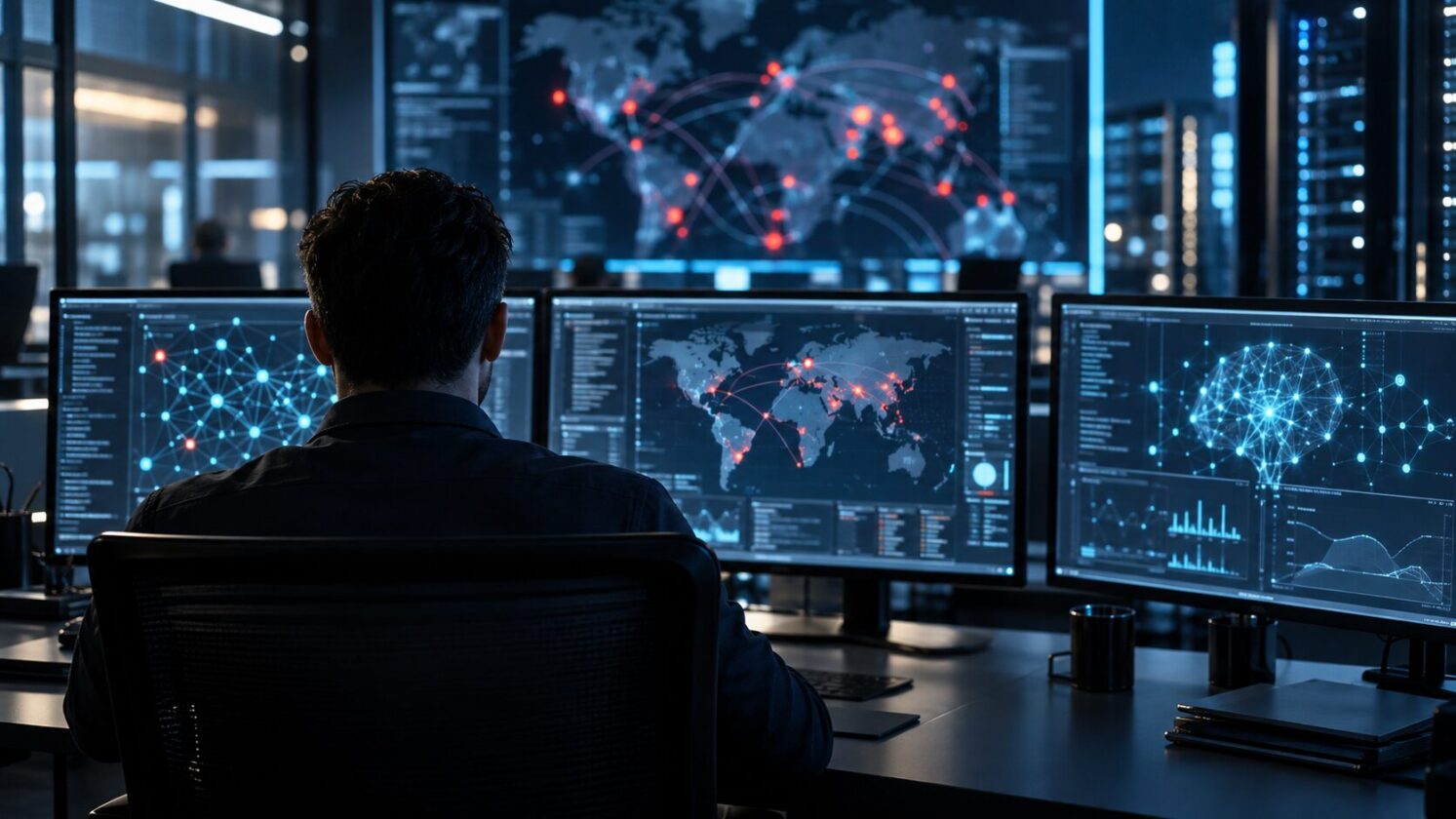 Imagem editorial para a matéria: Cisco Talos apresenta CAIRN para rastrear malware integrado a IA