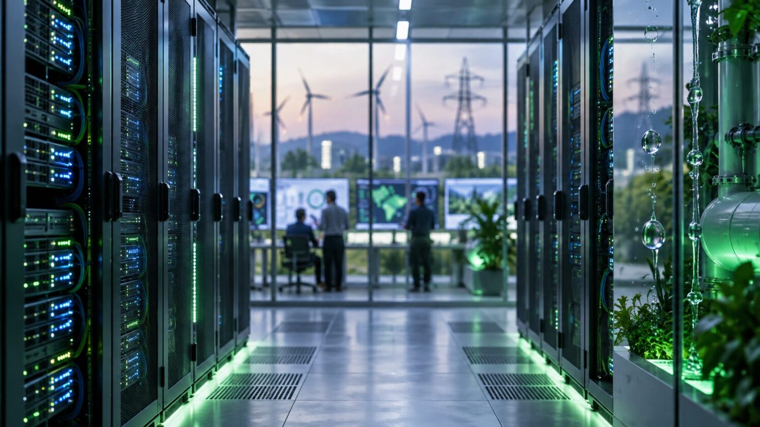Imagem editorial para a matéria: Comissão Europeia propõe classificação para data centers acima de 500 kW