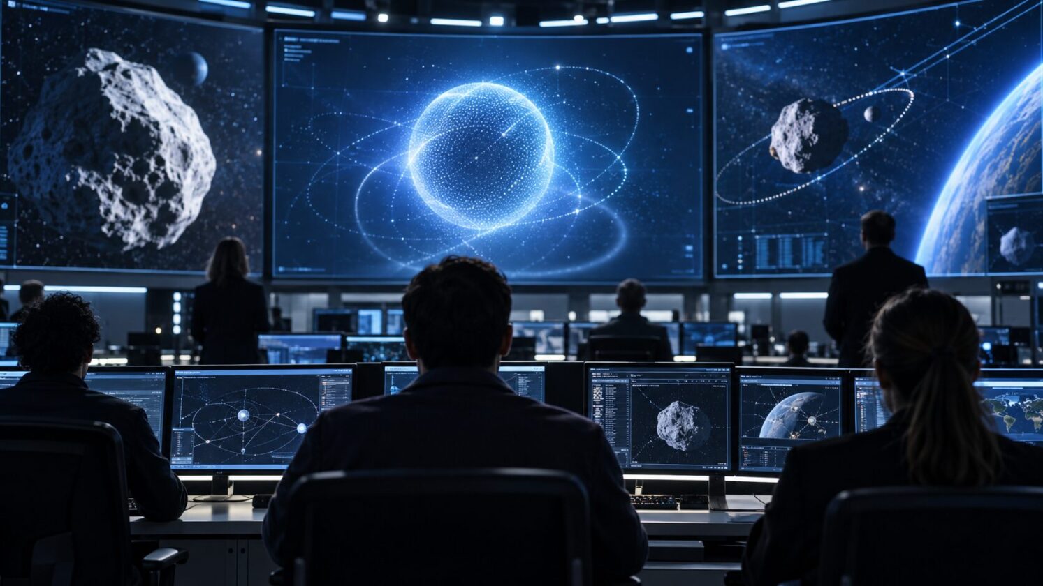 Imagem editorial para a matéria: ESA apresenta chatbot de IA para acompanhar missão Hera