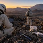 Imagem editorial para a matéria: ESA marca 10 anos do treinamento PANGAEA para geologia lunar