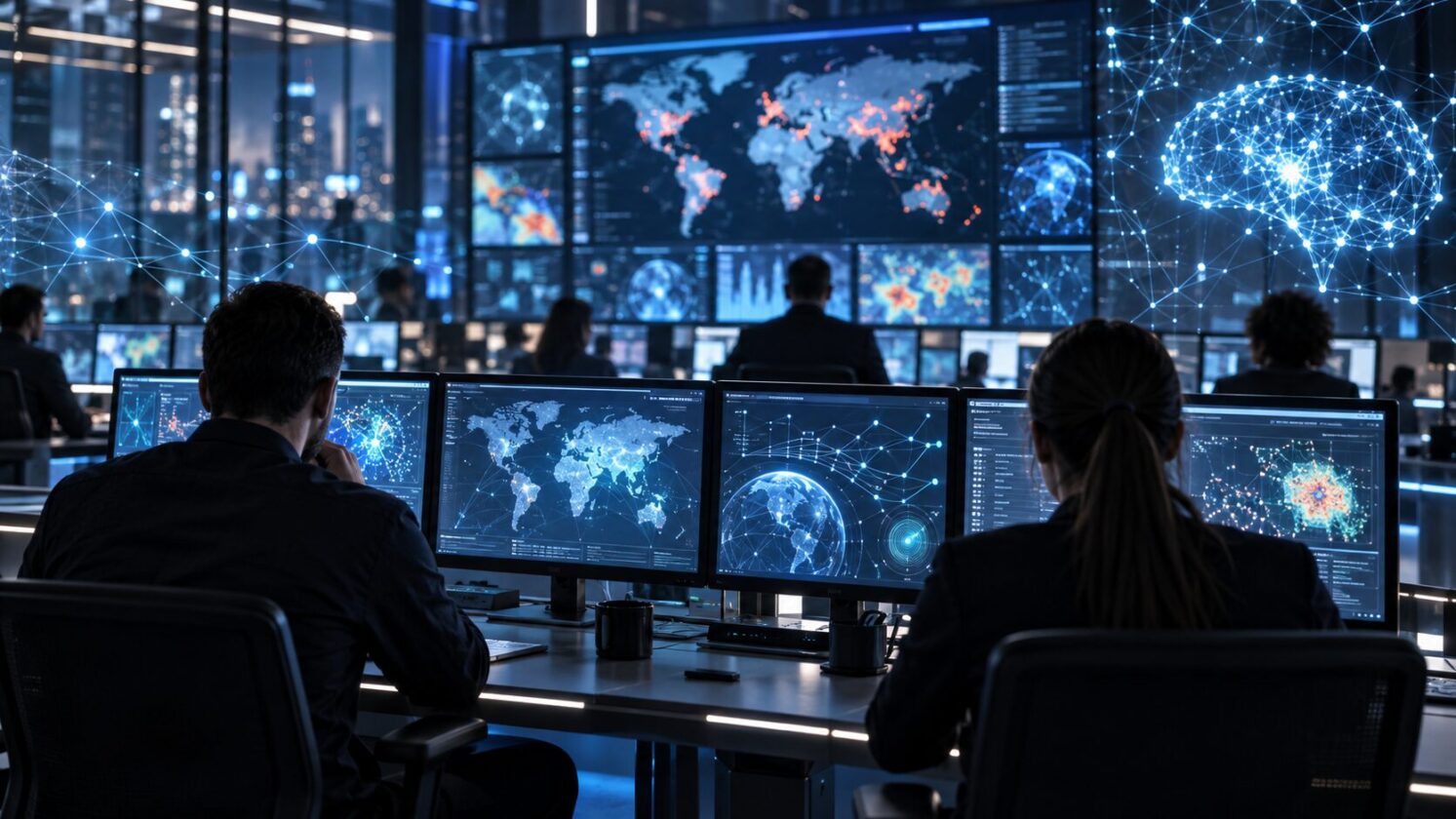 Imagem editorial para a matéria: Explosão de vulnerabilidades ganha força com ajuda de IA, aponta levantamento