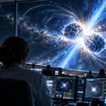 Imagem editorial para a matéria: Flash de raios X pode indicar formação de magnetar após colisão de estrelas de nêutrons