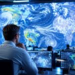 Imagem editorial para a matéria: Google anuncia WeatherNext 3 para previsão global do tempo com IA