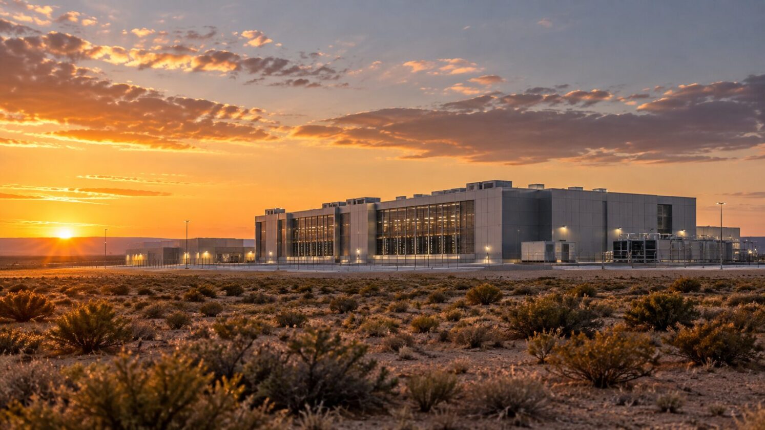 Imagem editorial para a matéria: Google avalia projeto de data center em Lea County, no Novo México