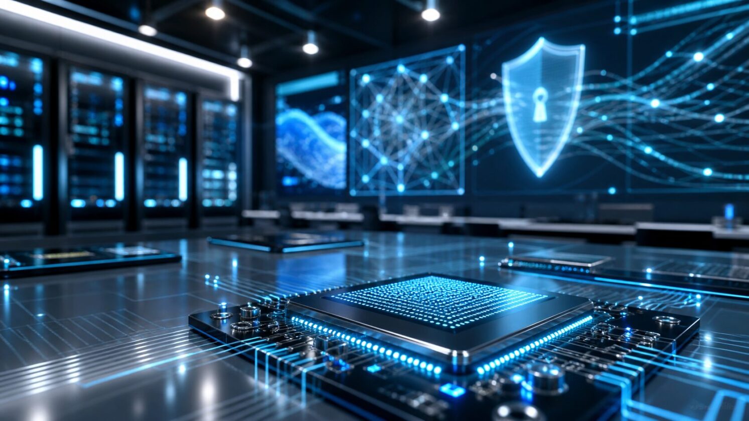 Imagem editorial para a matéria: Google DeepMind anuncia Gemini 3.8 Flash e Gemini 3.8 Flash Cyber