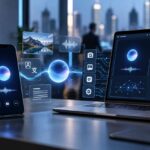 Imagem editorial para a matéria: Google DeepMind anuncia Gemini 3.8 Live para conversas por voz