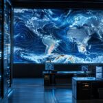 Imagem editorial para a matéria: Google DeepMind anuncia WeatherNext 3 para previsão global do tempo por IA