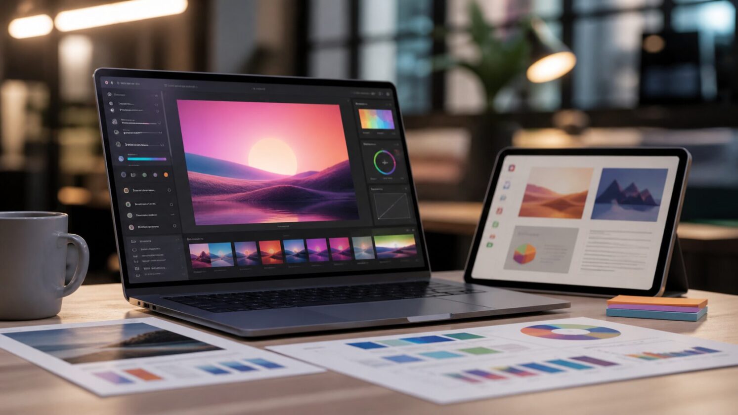 Imagem editorial para a matéria: Google lança Pics para criação e edição de imagens com IA no Workspace