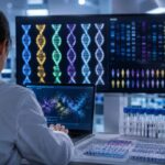 Imagem editorial para a matéria: Google Research publica trabalho sobre transfer learning para previsão genômica