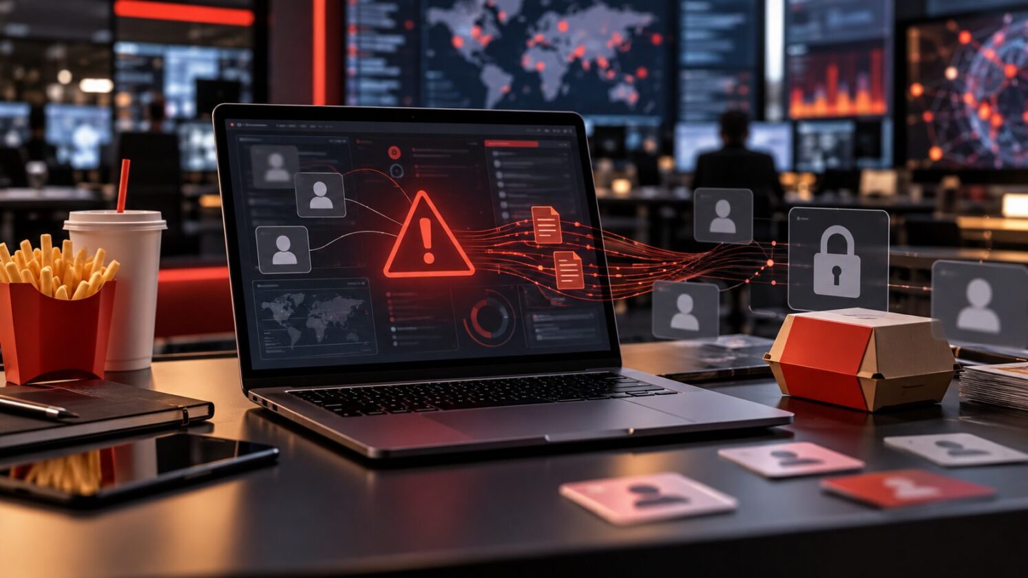 Imagem editorial para a matéria: Have I Been Pwned lista vazamento com 3,2 milhões de contas do Burger King Rússia
