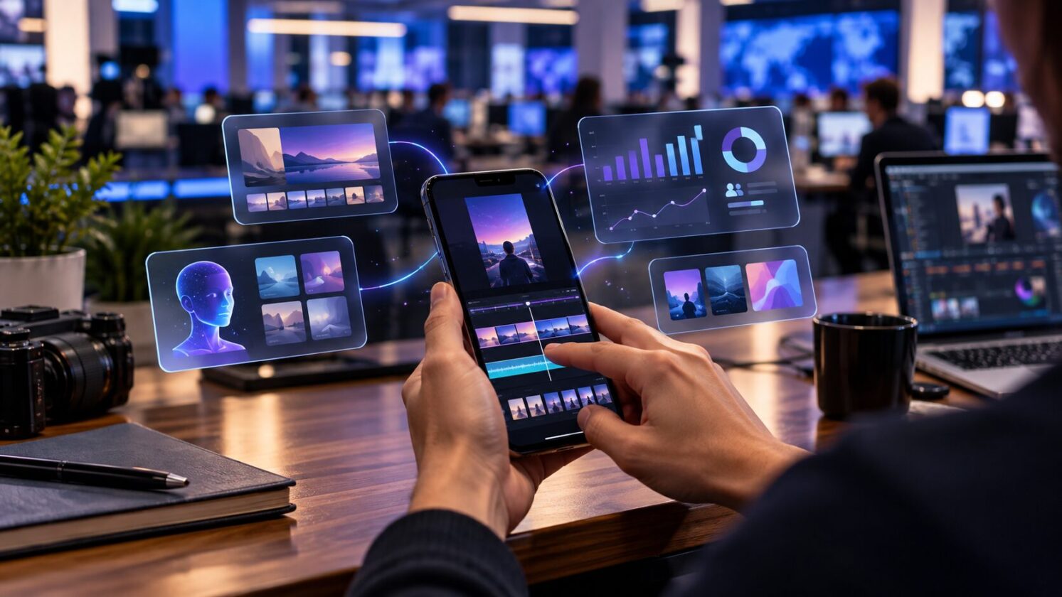 Imagem editorial para a matéria: Instagram prepara assistente de IA no Edits para orientar criadores