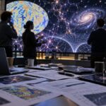 Imagem editorial para a matéria: Levantamento aponta divergências entre físicos sobre mistérios do universo