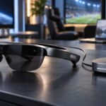 Imagem editorial para a matéria: Meta apresenta óculos de realidade virtual de cerca de 100 gramas