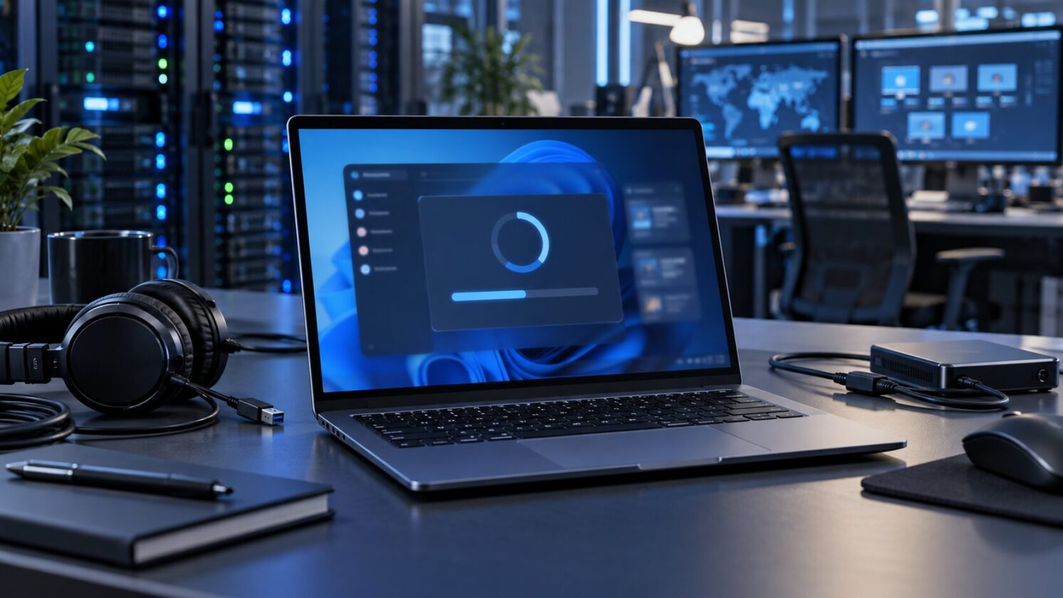 Imagem editorial para a matéria: Microsoft lança atualização emergencial KB5129194 para Windows 11 26H1